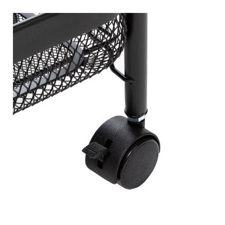 Desserte De Cuisine En Métal Noir Mayaj Five