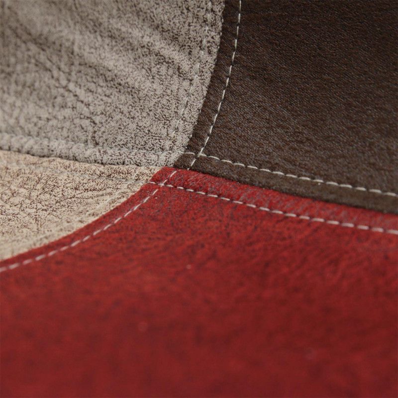 Lot De 2 Fauteuils Patchwork Louisiane Multicolore Home Deco Factory