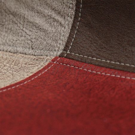 Lot De 2 Fauteuils Patchwork Louisiane Multicolore Home Deco Factory