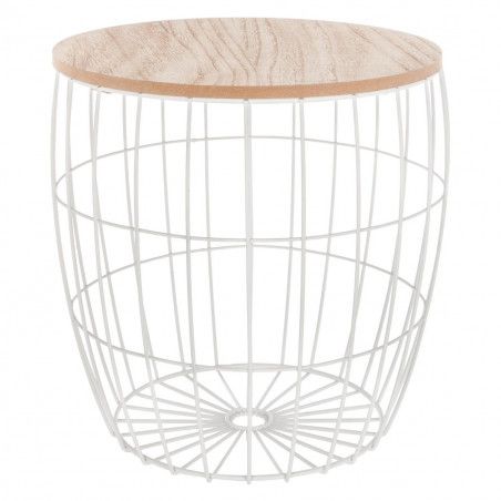 Lot De 3 Tables De Cafés Atomic Blanc Atmosphera