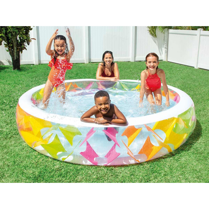 Piscinette Croisillons Multicolore Intex