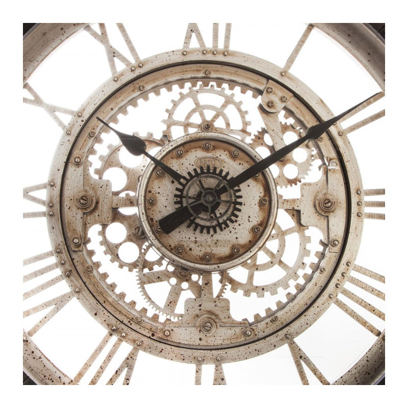 Horloge Murale Méca 61cm Noir Atmosphera