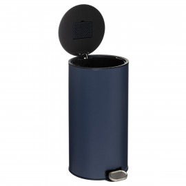 Poubelle Métal Delta 30L Bleu Five 2