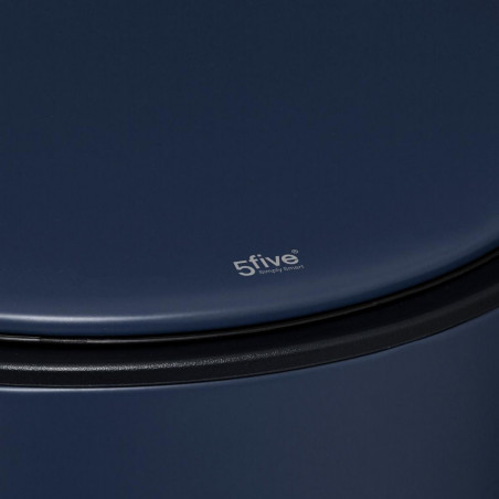 Poubelle Métal Delta 30L Bleu Five