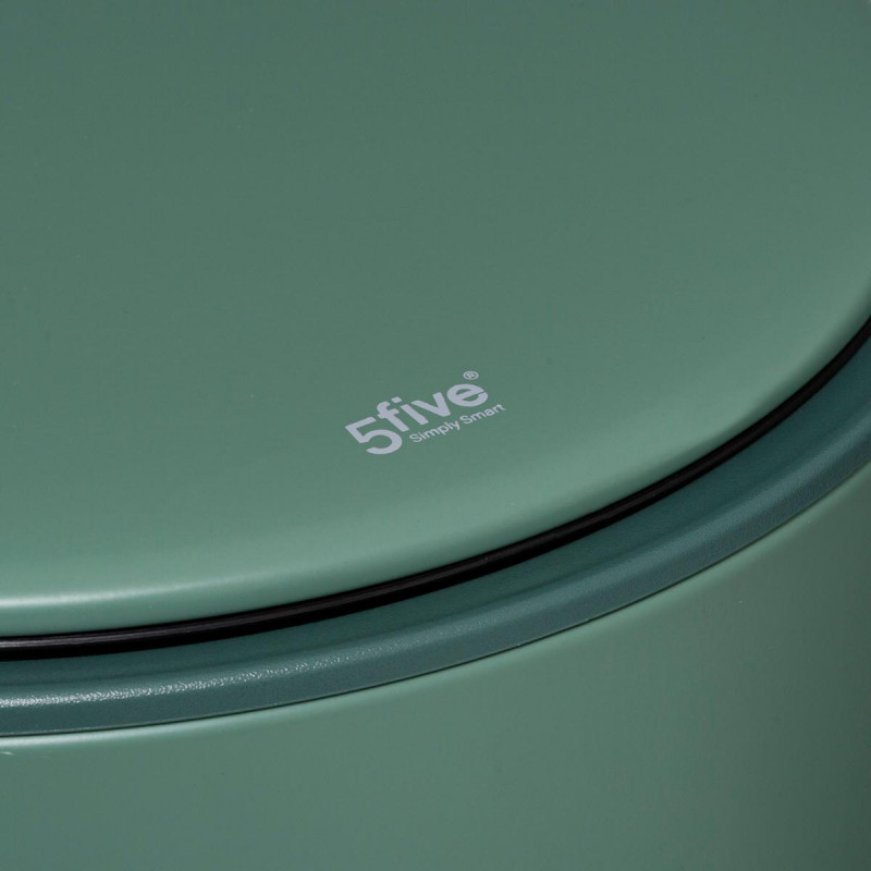 Poubelle Métal Delta 30L Vert Five