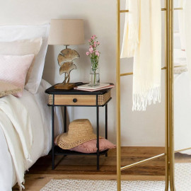 Table Chevet 1 Tiroir Arbela Atmosphera 2