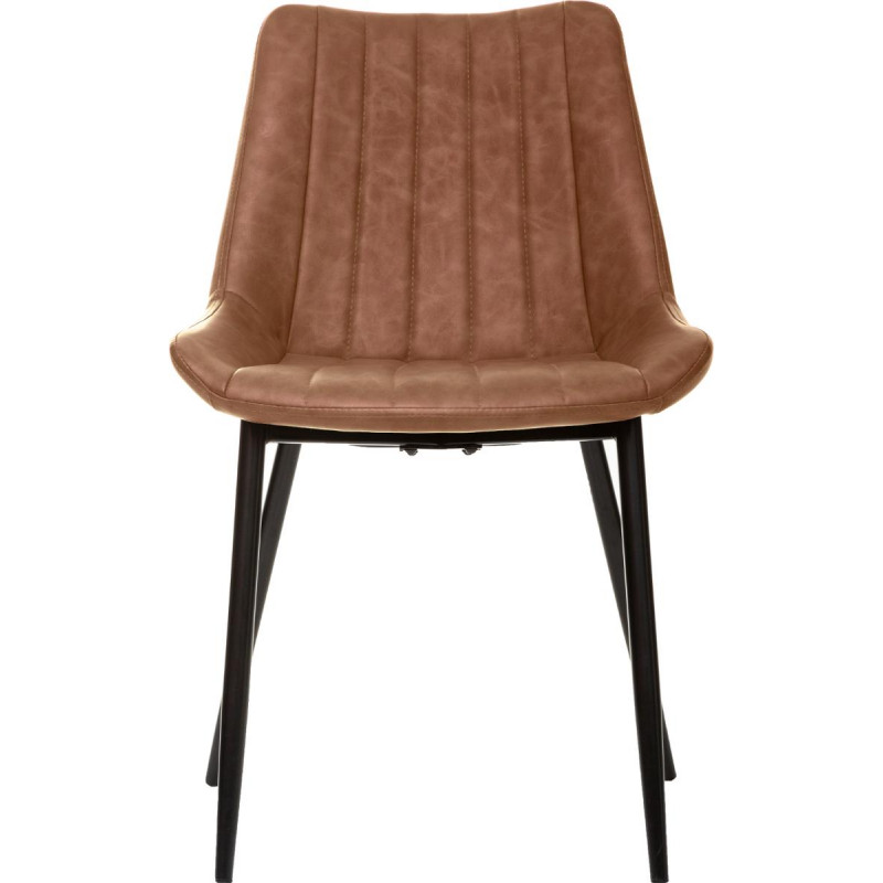 Chaise De Diner Olwen Marron Atmosphera