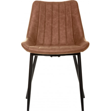 Chaise De Diner Olwen Marron Atmosphera