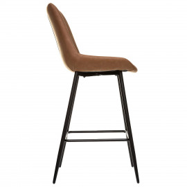 Chaise De Bar Olwen Marron Atmosphera 2