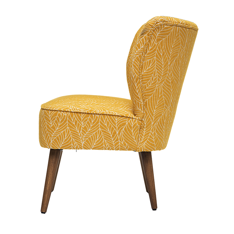 Fauteuil Chen Chiara Ocre Atmosphera