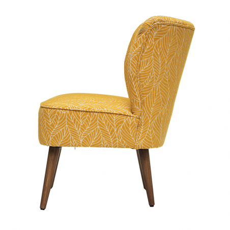 Fauteuil Chen Chiara Ocre Atmosphera