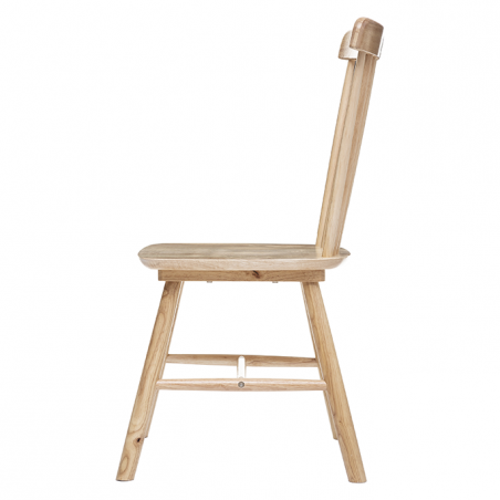 Chaise En Bois Isabel Naturel Atmosphera