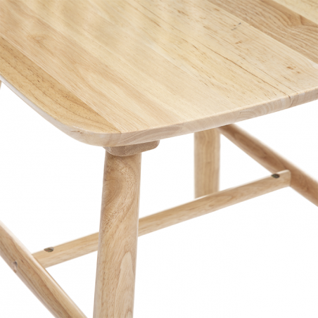 Chaise En Bois Isabel Naturel Atmosphera
