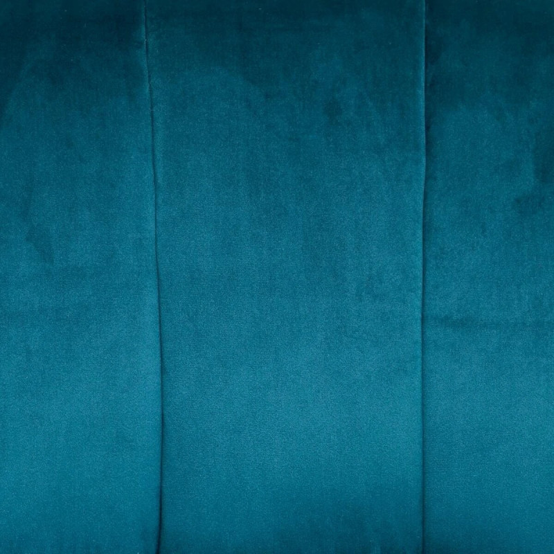 Lot De 2 Fauteuil Velours Naova BLEU Atmosphera
