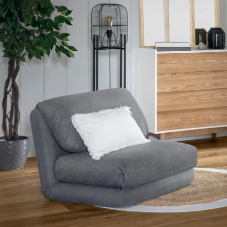 Lot De 2 Chauffeuse Marza Gris Atmosphera