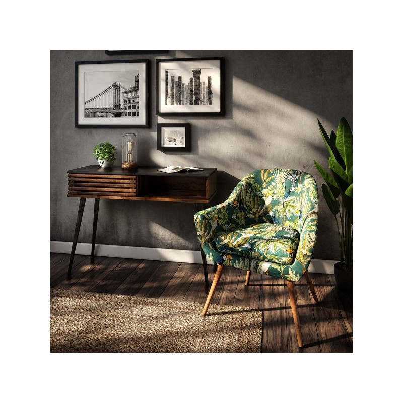 Lot De 2 Fauteuils Sango Jungle Atmosphera