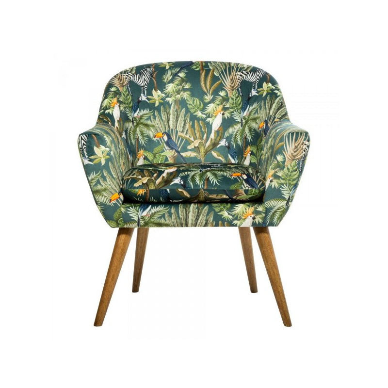 Lot De 2 Fauteuils Sango Jungle Atmosphera