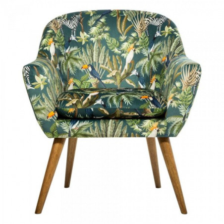 Lot De 2 Fauteuils Sango Jungle Atmosphera