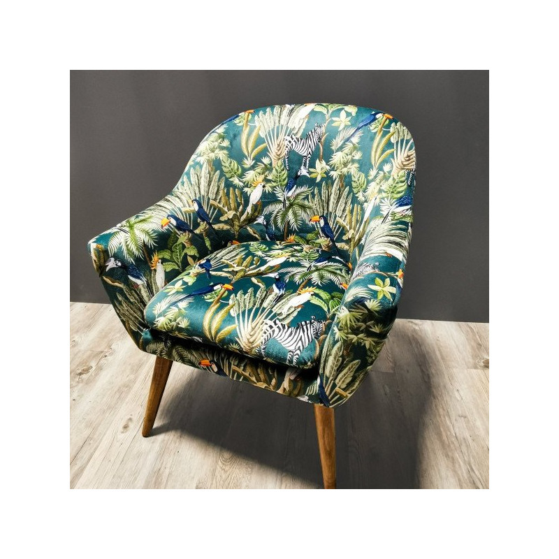 Lot De 2 Fauteuils Sango Jungle Atmosphera