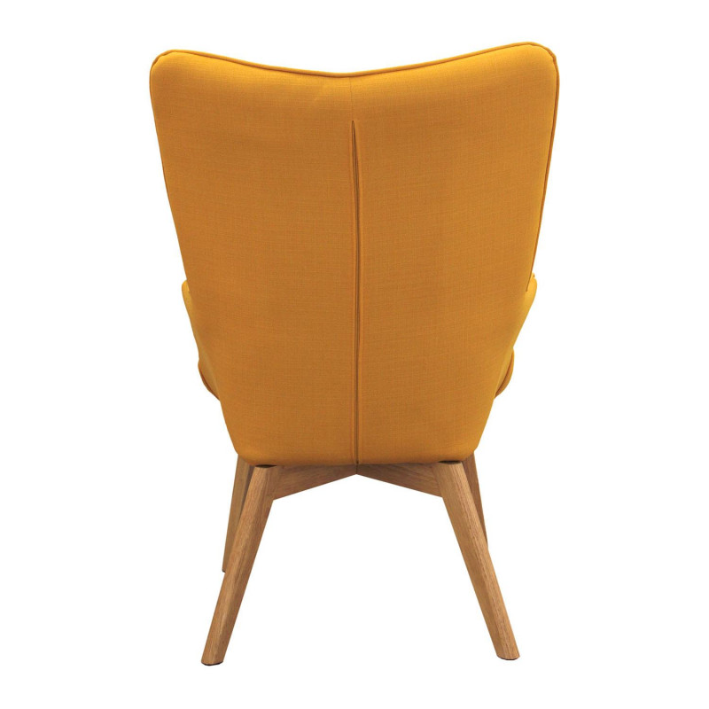 Lot De 2 Fauteuils Helsinki Jaune Home Deco Factory