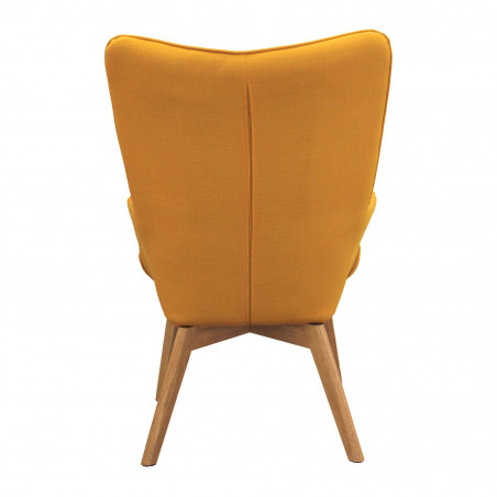 Lot De 2 Fauteuils Helsinki Jaune Home Deco Factory