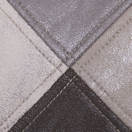 Lot De 6 Fauteuils En Bois Et Simili Cuir Home Deco Factory