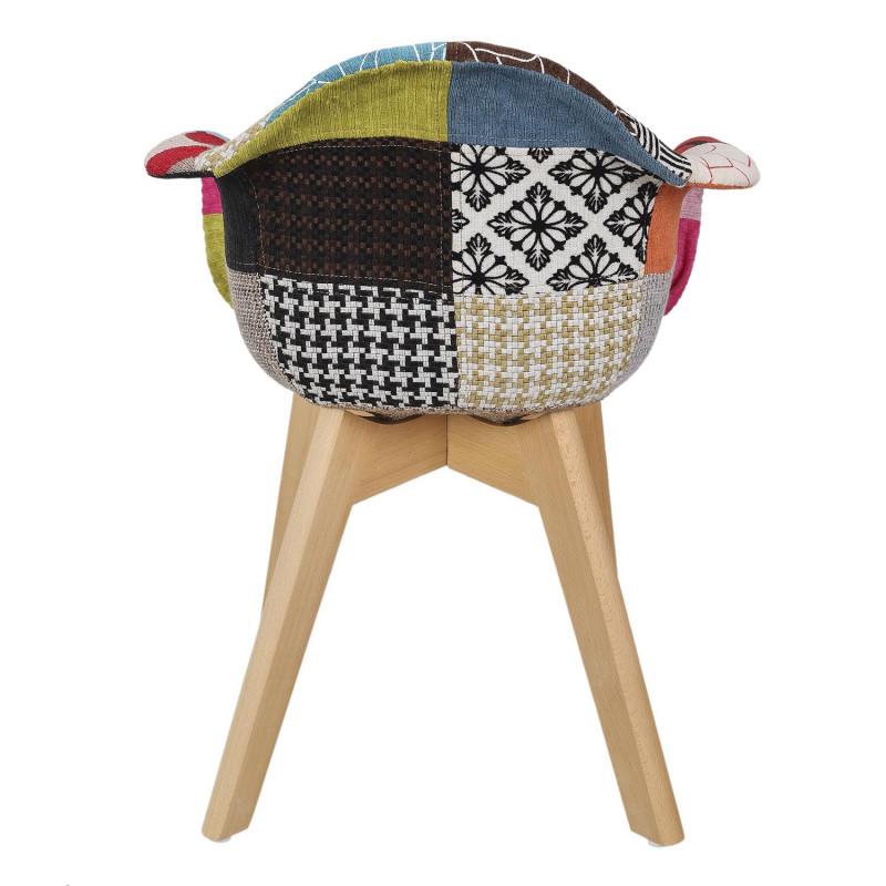 Lot de 2 Fauteuils Patchwork Enfant Home Deco Factory