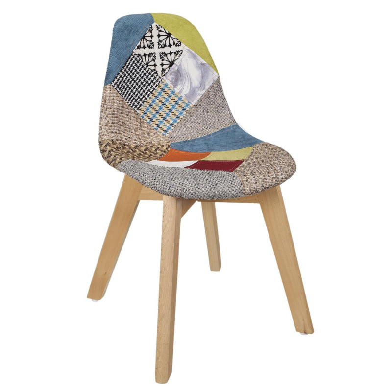 Lot De 2 Chaises Patchwork Enfant Home Deco Kids