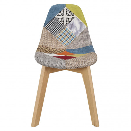 Lot De 2 Chaises Patchwork Enfant Home Deco Kids