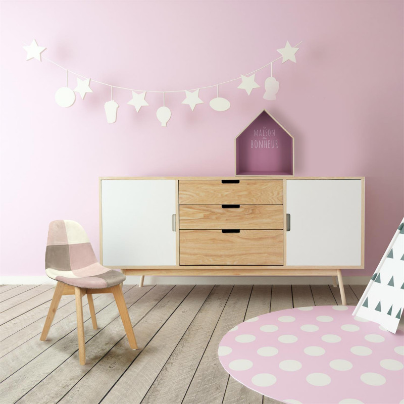 Lot De 2 Chaises Enfant Leonie Rose Home Deco Kids