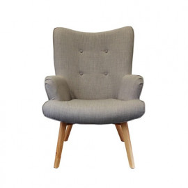 Fauteuil Helsinki Gris Design Patchwork 2