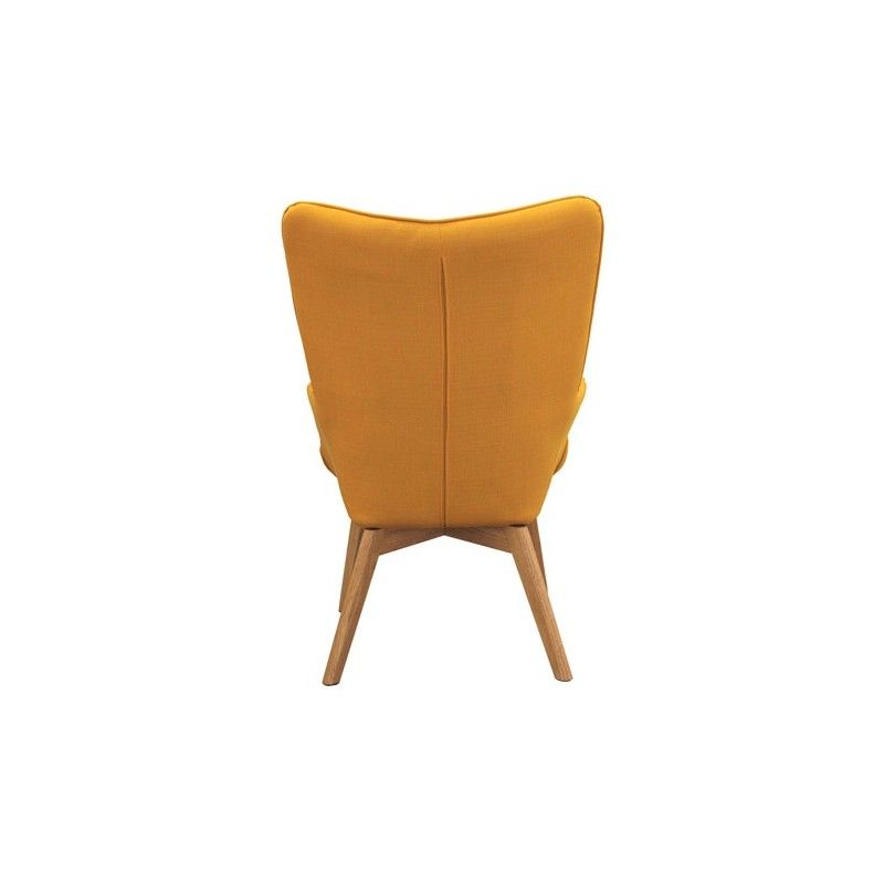 Fauteuil Helsinki Jaune Design Patchwork