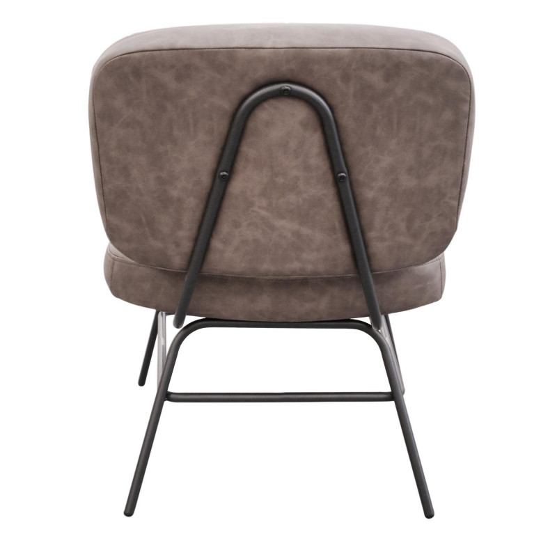 Lot De 2 Fauteuils Detroit Gris Home Deco Factory