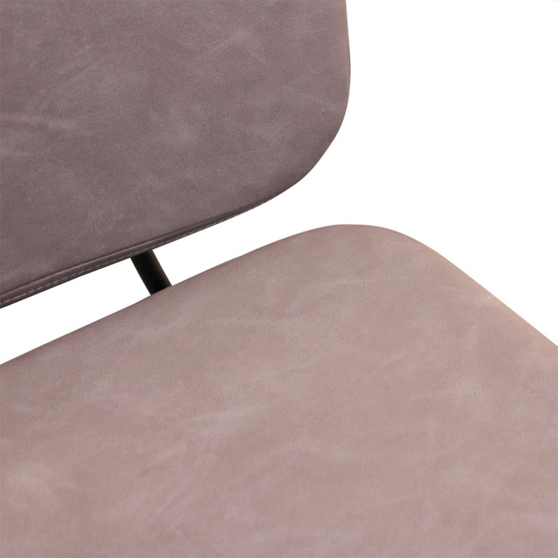 Lot De 2 Fauteuils Detroit Gris Home Deco Factory