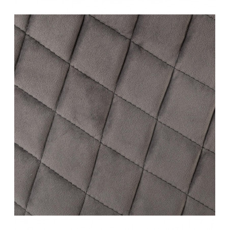 Lot De 4 Fauteuils Velours Marlo Gris Atmosphera