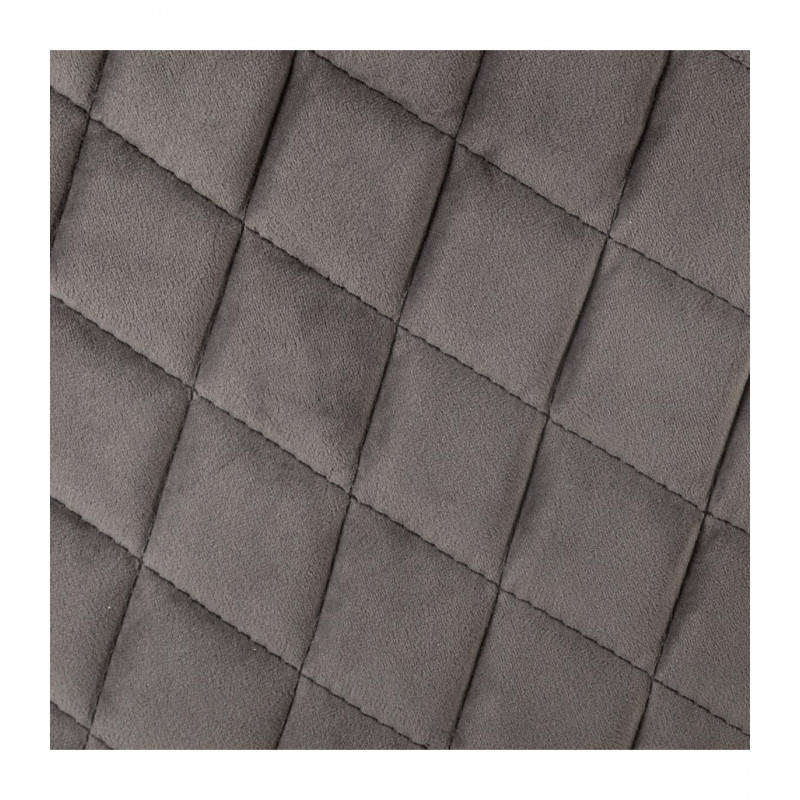 Lot De 6 Fauteuils Velours Marlo Gris Atmosphera