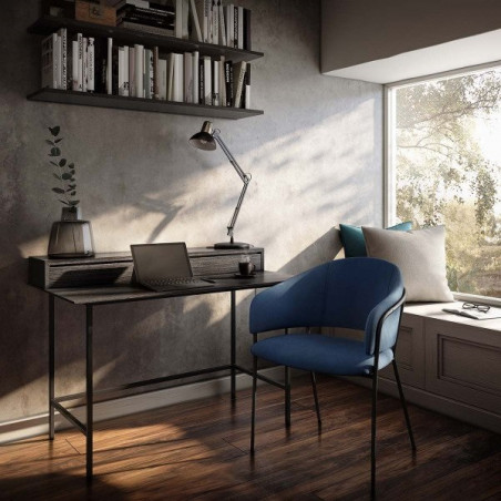 Lot De 2 Fauteuils Siron Bleus Atmosphera