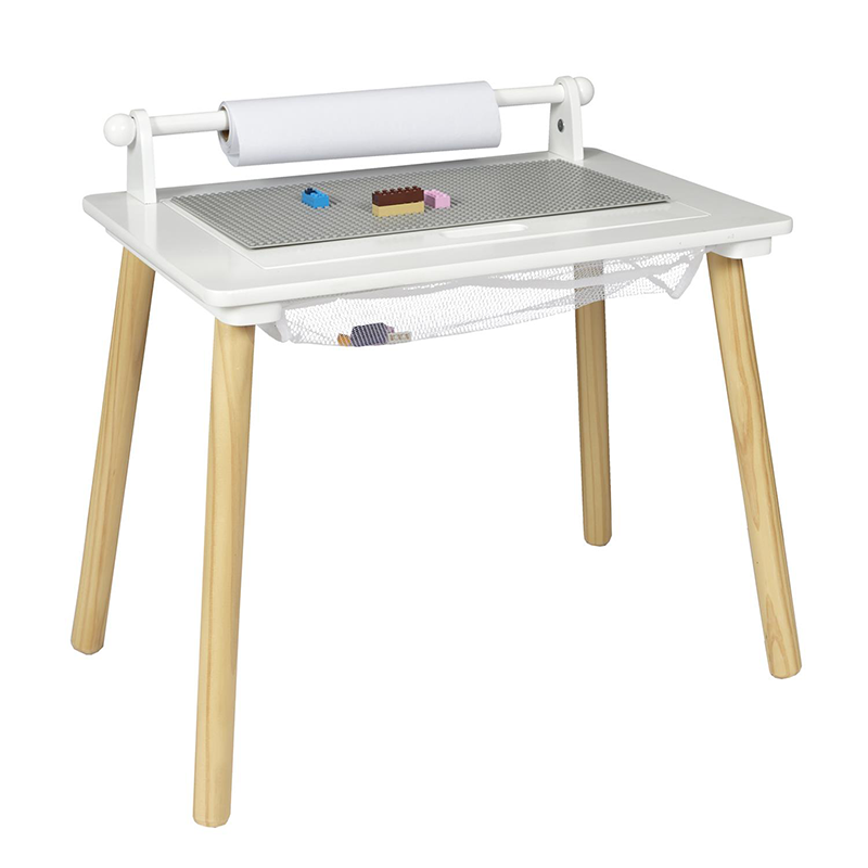 Bureau école maternelle 2 en 1 Compatible Brique Home Deco Kids