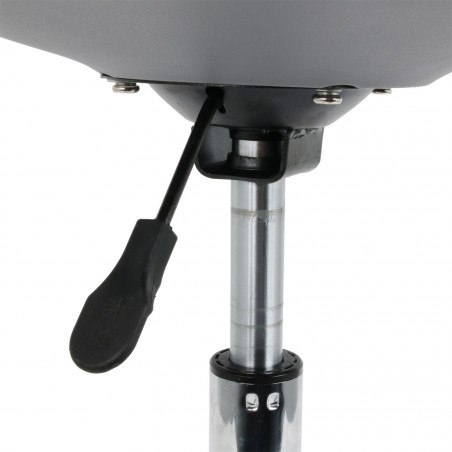 Lot De 2 Chaises A Roulettes Kiruna Grises