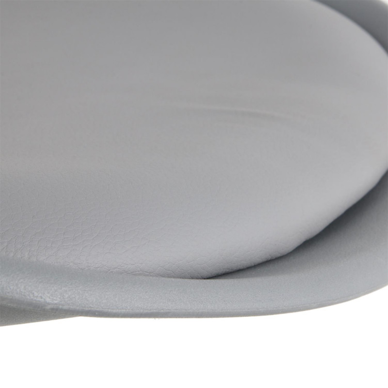 Lot De 2 Chaises A Roulettes Kiruna Grises