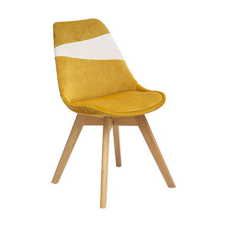 Lot de 8 Chaises diner BAYA MULTICOULEUR Atmosphera