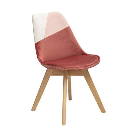 Lot de 8 Chaises diner BAYA MULTICOULEUR Atmosphera