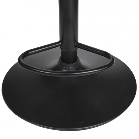 Chaise De Bar Reno Noire Home Deco Factory