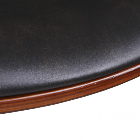 Chaise De Bar Reno Noire Home Deco Factory