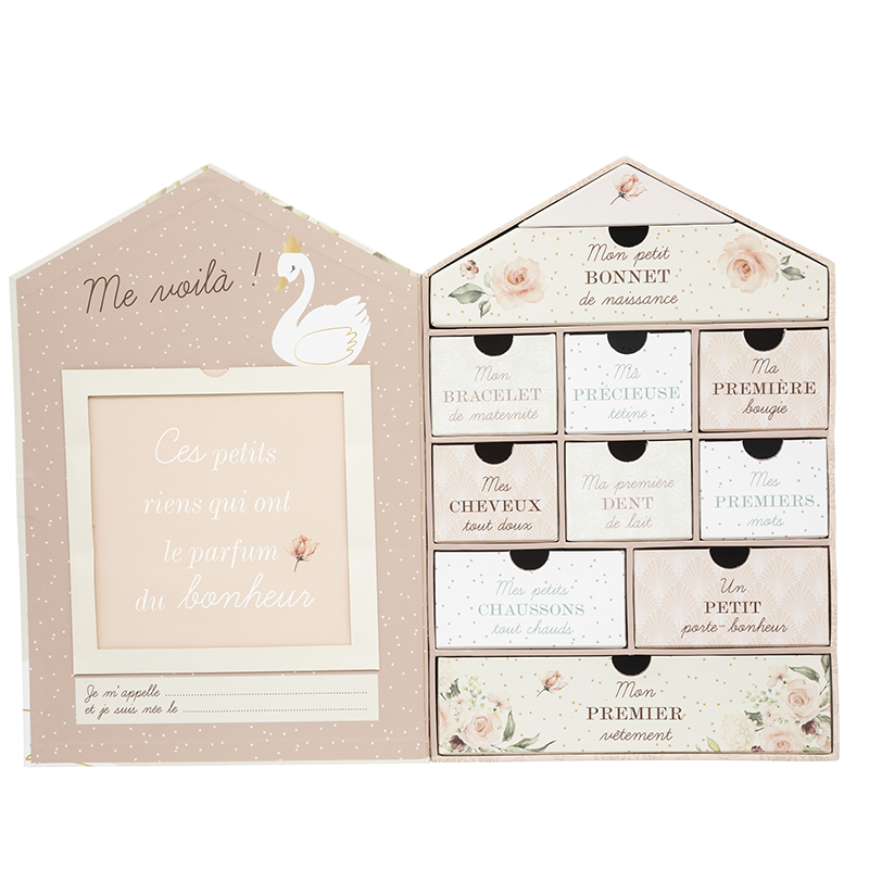 Coffret De Naissance Maison Cygne Atmosphera