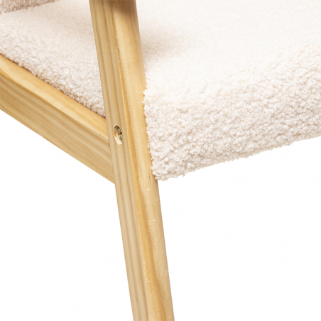 Fauteuil Pour Enfant Basile Ecru Atmosphera