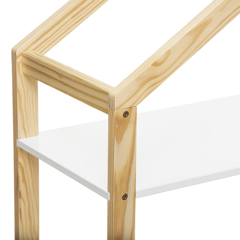 Bibliothèque Maison En Bois Blanc Atmosphera