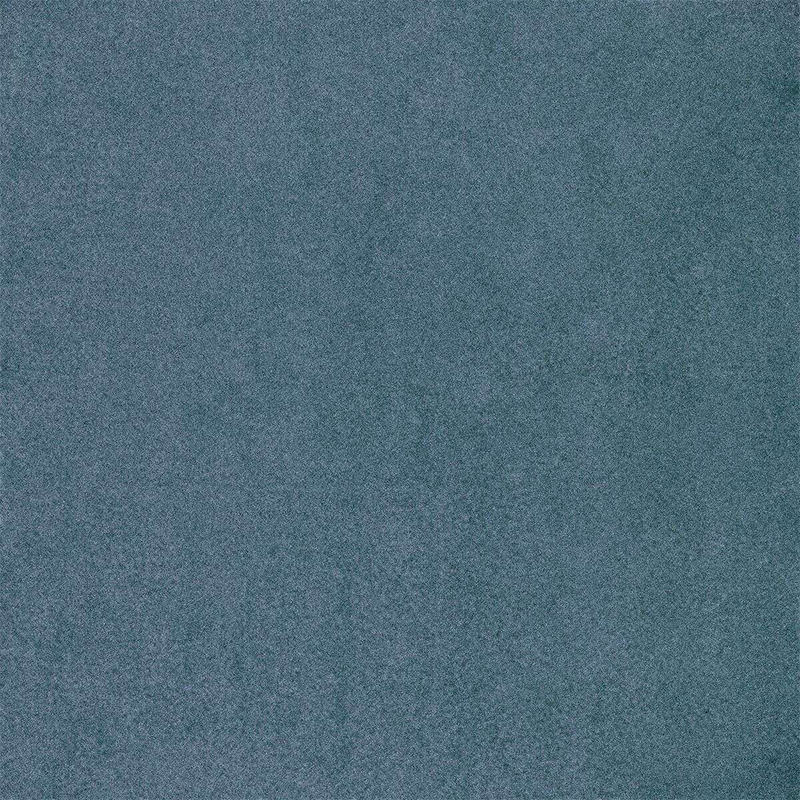 Chaise Velours Baya Bleu Canard Atmosphera