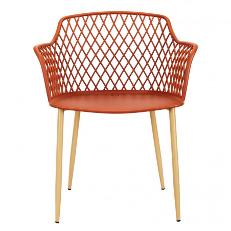 Lot De 2 Fauteuils Extérieur Malaga Terracotta Home Deco Factory