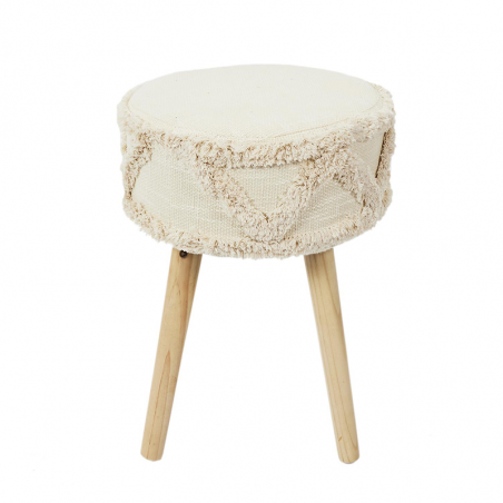 Tabouret Mirage Beige Home Deco Factory